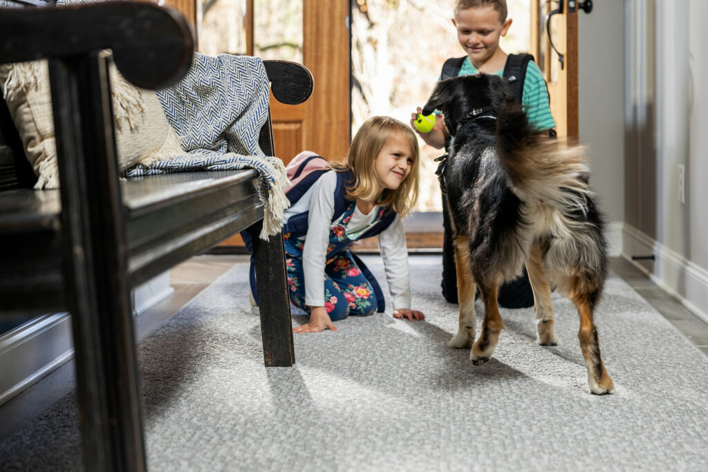 Pet & kids friendly flooring | America's Carpet Outlet